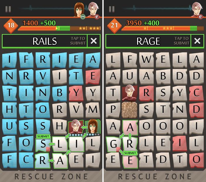 Word games iphone android gaming