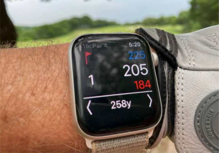 Best golf app for apple watch